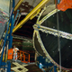 That big black ball is the CLAS detector